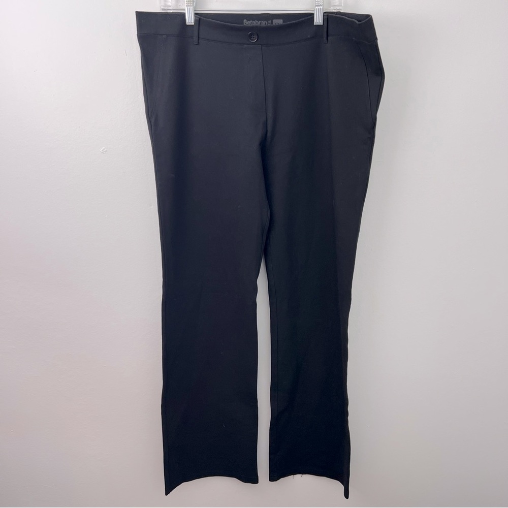 Betabrand Black Work Pants
